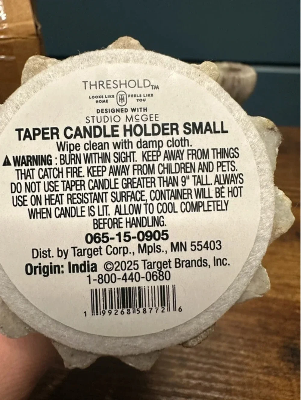 Threshold Studio McGee Taper Candle Holders – Set of 2